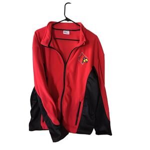 Kentucky Cardinals Plush Zip Front Jacket with Zip Closed Pockets Size XL